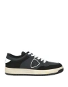 Acbc X Philippe Model Man Sneakers Black Size 9 Leather