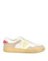 Acbc X Philippe Model Man Sneakers White Size 10 Soft Leather In White