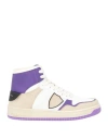 Acbc X Philippe Model Woman Sneakers Purple Size 8 Textile Fibers