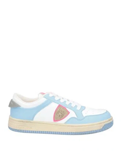 Acbc X Philippe Model Woman Sneakers White Size 6 Textile Fibers In Black