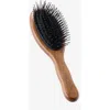 Acca Kappa Classic Oval Brush In Brown