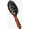 Acca Kappa Classic Oval Brush In Brown