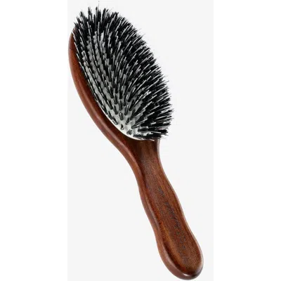 Acca Kappa Classic Oval Brush In Brown