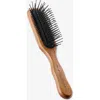 Acca Kappa Classic Rectangular Brush In Brown
