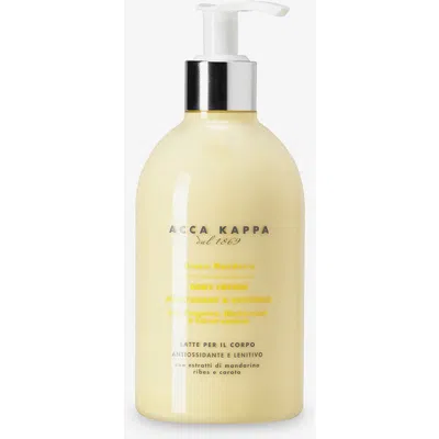 Acca Kappa Green Mandarin Body Lotion In White