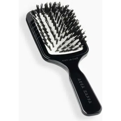 Acca Kappa High Quality Plastic Travel Hairbrush In Black