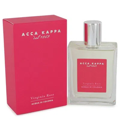 Acca Kappa Ladies Virginia Rose Edc Spray 3.4 oz Fragrances 8008230810408 In Red