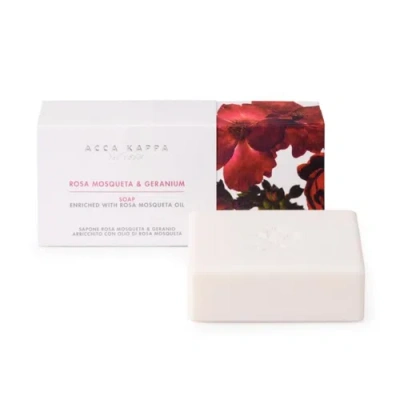 Acca Kappa Rosa Mosqueta & Geranium Soap In White