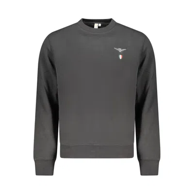 Accademia Militare Black Cotton Men's Sweatshirt