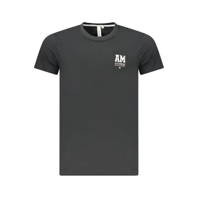 Accademia Militare Black Cotton T-shirt In Gray
