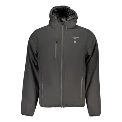 Accademia Militare Black Polyester Men's Jacket