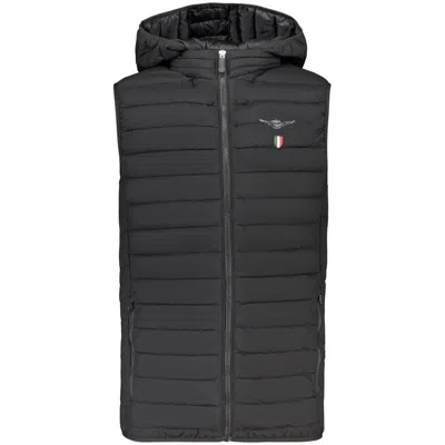 Accademia Militare Black Polyester Men's Jacket