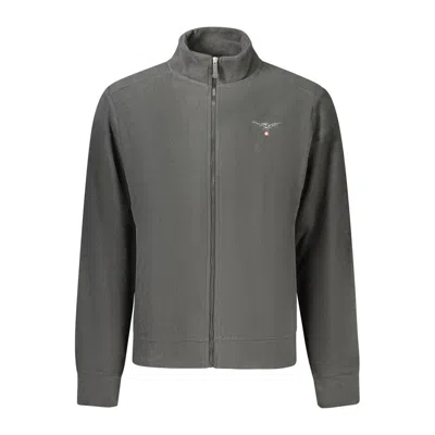 Accademia Militare Black Polyester Men's Sweatshirt