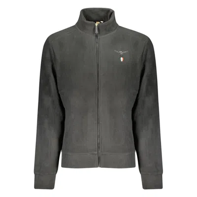 Accademia Militare Black Polyester Mens Sweatshirt