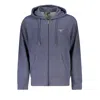 Accademia Militare Blue Cotton Men Sweater In Blue