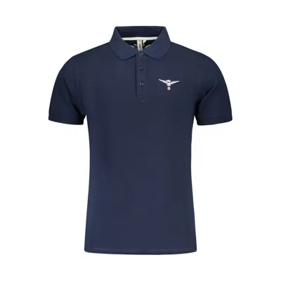 Accademia Militare Blue Cotton Polo Men's Shirt