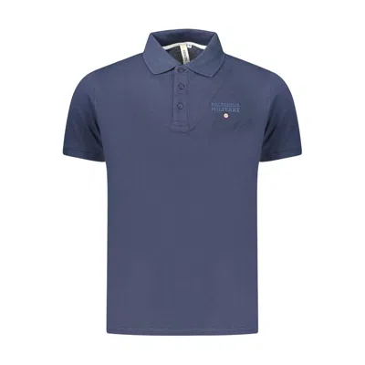 Accademia Militare Blue Cotton Polo Shirt