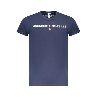 Accademia Militare Blue Cotton T-shirt