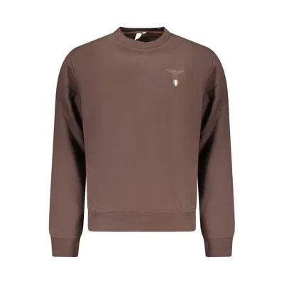 Accademia Militare Brown Cotton Men's Sweatshirt