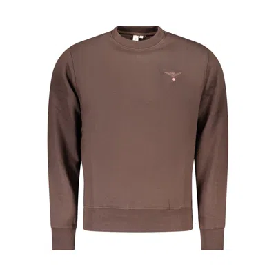 Accademia Militare Brown Cotton Sweatshirt