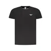Accademia Militare Black Cotton Polo Shirt