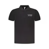 Accademia Militare Black Cotton Polo Shirt In Black