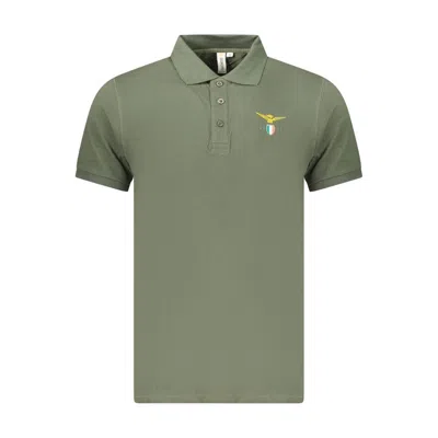 Accademia Militare Green Cotton Polo Shirt
