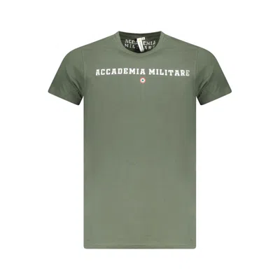 Accademia Militare Green Cotton T-shirt