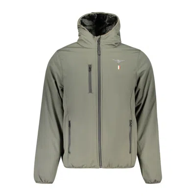 Accademia Militare Green Polyester Shell Men's Jacket