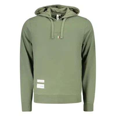 Accademia Militare Verde Cotton Men's Hoodie In Green