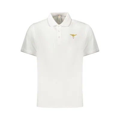 Accademia Militare White Cotton Polo Shirt