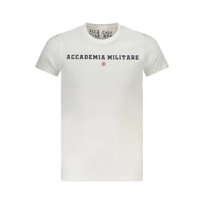 Accademia Militare White Cotton T-shirt