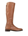 Accademia Woman Boot Tan Size 8 Leather