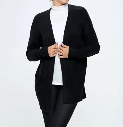 Accent Accessories Margot Sweater Cardigan In Black