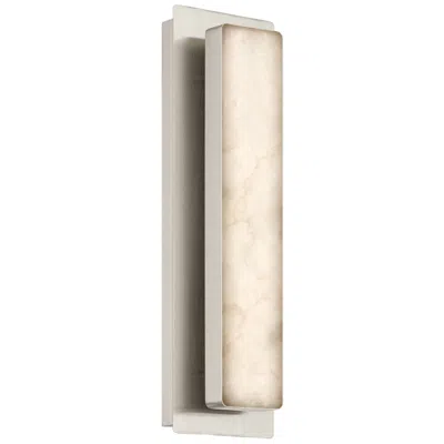 Access Ada 18" High Brushed Steel Led Wall Sconce