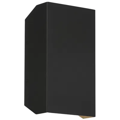 Access Amora 10" High Black Marine Grade Finish Up-down Outdoor Led Light