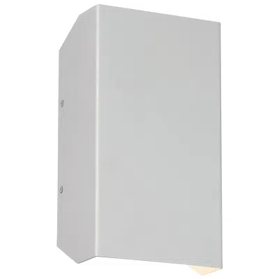 Access Amora 10" High Satin Nickel Marine Grade Up-down Outdoor Led Light
