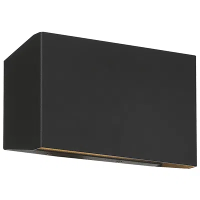Access Amora 5 1/2" High Black Led Outdoor Wall Light