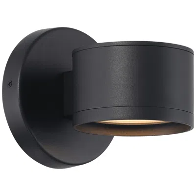 Access Ari Bare 5" High Black Led Wall Sconce