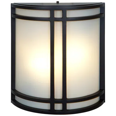 Access Artemis 11 1/2" High Bronze Metal Led Outdoor Wall Light In Black