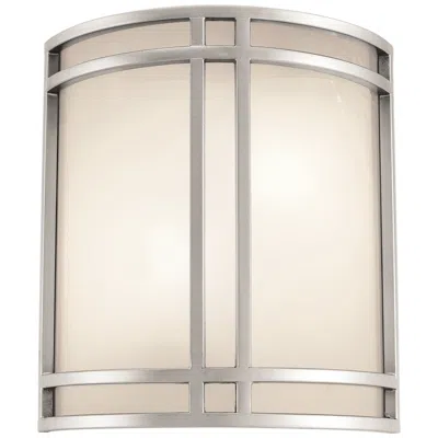 Access Artemis 11 1/2" High Satin Nickel Metal Wall Sconce