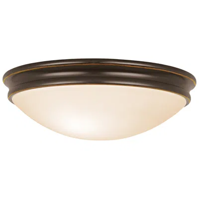 Access Atom 10 1/2" Wide Oil-rubbed Bronze Round Ceiling Light