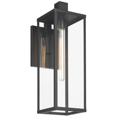 Access Augusta 22.5" High Black Wall Sconce