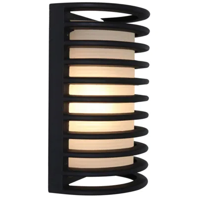 Access Bermuda 10.5" High Black Led Outdoor Wall Sconce