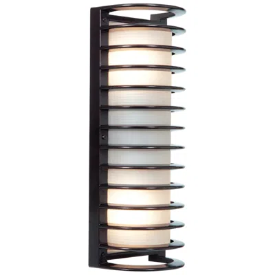Access Bermuda 16 3/4" High Bronze Led Outdoor Wall Light