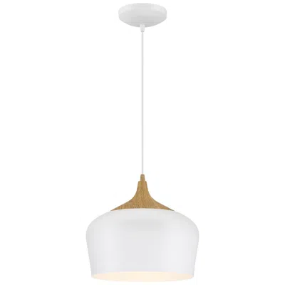 Access Blend 12" White Pendant