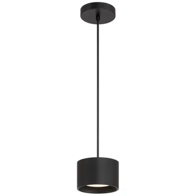 Access Bongo 5.5" Wide Black Led Mini Pendant