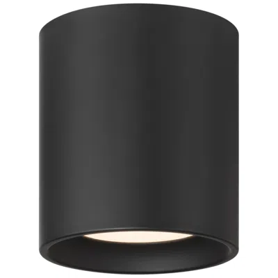 Access Bongo 5.5"w X 6"h 5cct Black Led Flush Mount