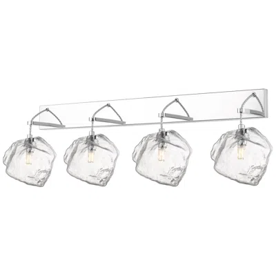 Access Boulder 31 3/4" Wide Stainless Steel 4-light Led Bath Light
