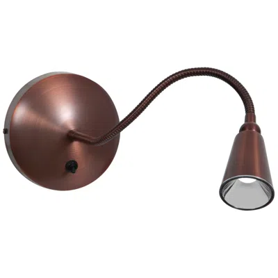 Access Bronze Led Gooseneck Wall Lamp